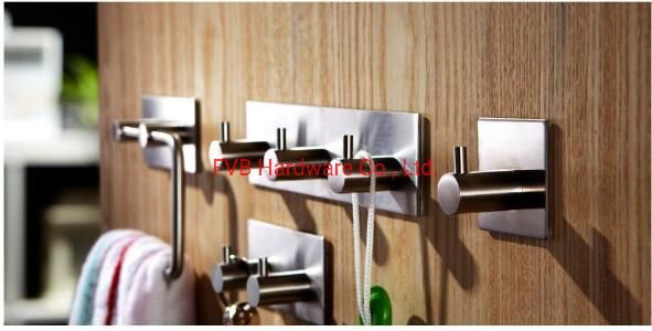 Wall Mounted Towel Robe Coat Chrome Hook for Bathroom