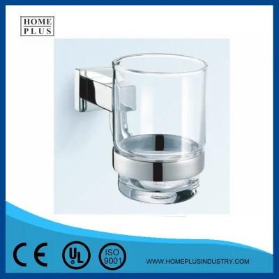 Bathroom Sets Wall Mounted Toothbrush Cup Holder Stainless Steel Glass Tumbler Holder