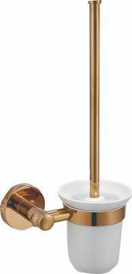 Big Sale Bathroom Accessories Stainless Steel Rose Gold Brush Holder