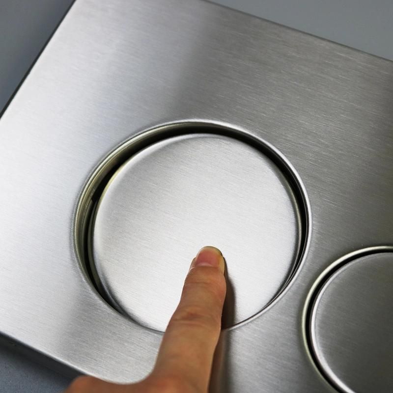 High Quality Stainless steel 304 Round Dual Flush Toilet Button