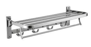 Stainless Steel 304 Bathroom Accessories Mounted Double Towel Bar Towel Rail