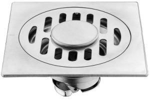 Luansen Popular Style Purify Filtering Sliver Shower Bathroom Stainless Steel Floor Drain
