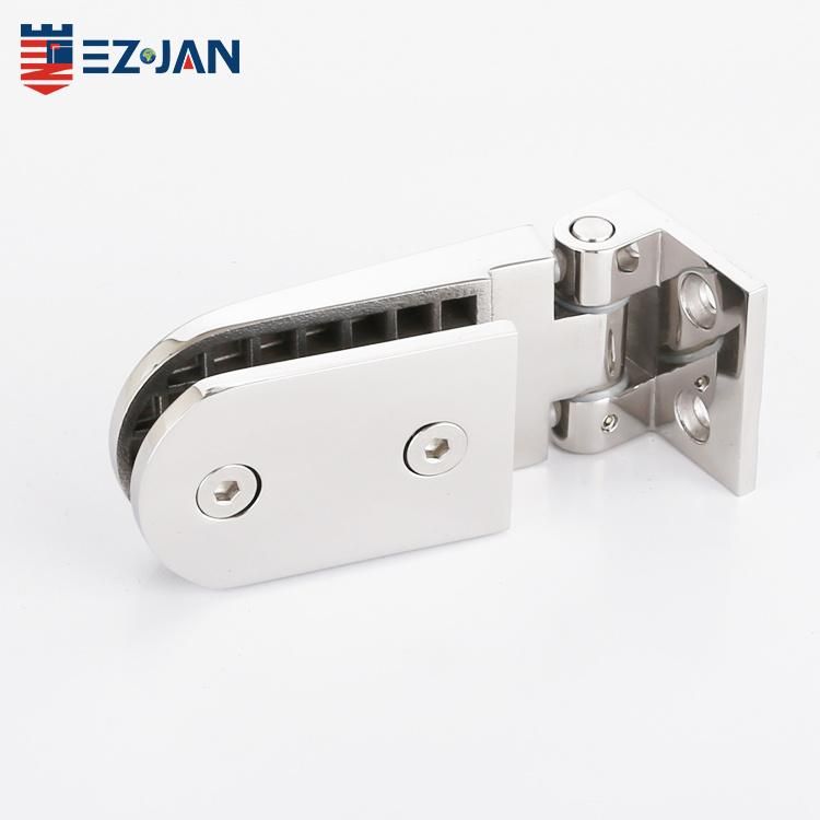 Glass Stainless Steel Door Hinge for Bathroom Door