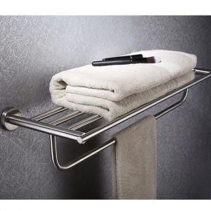 Hotel SUS 304 Stainless Steel Bathroom Ware Towel Rack