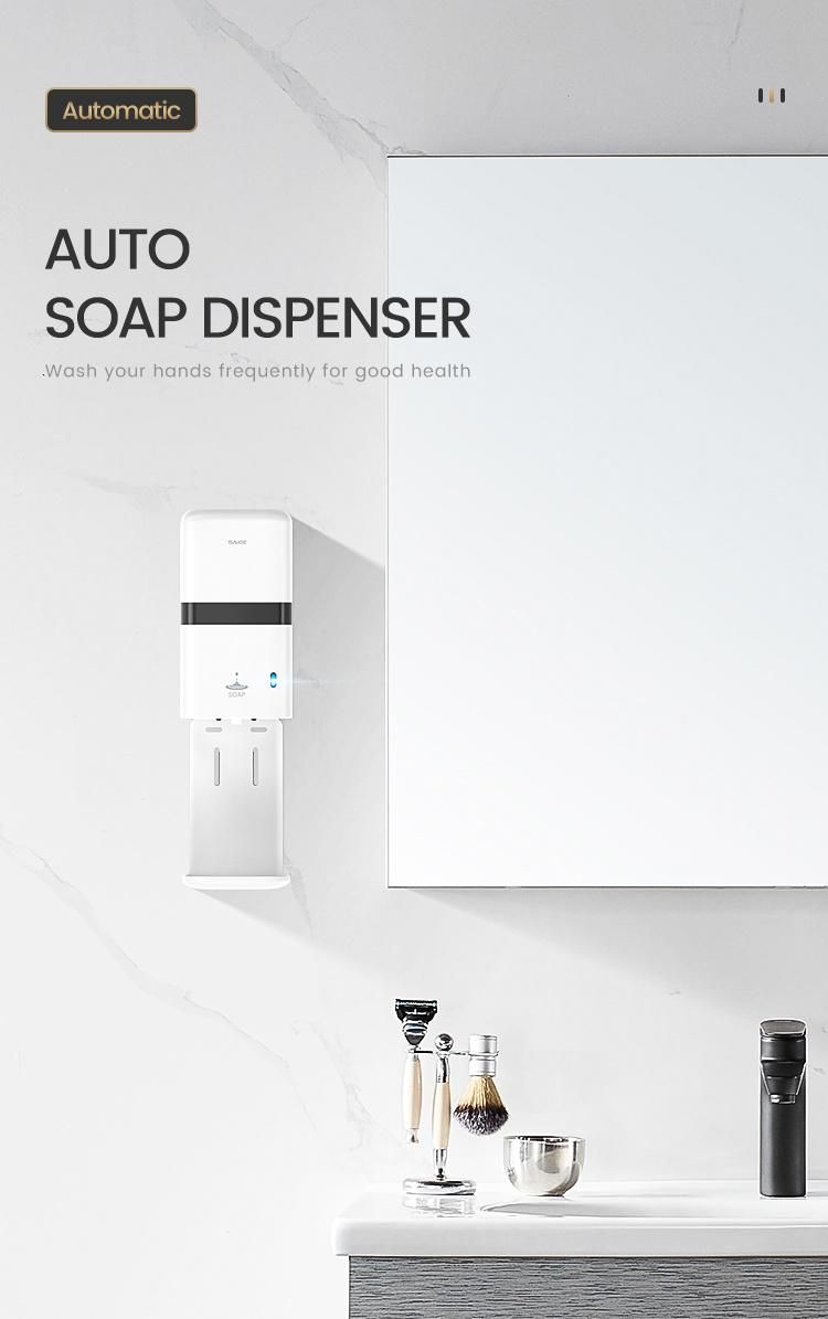 Saige New 600ml Bathroom Wall Mounted Auto Sensor Liquid Soap Dispensers Automatic