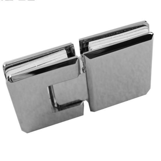 Stainless Steel Glass Shower Doors Hinge Replacement Part Wall-to-Glass