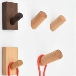 Bedroom Storage Hangers Beech Wooden Coat Hooks