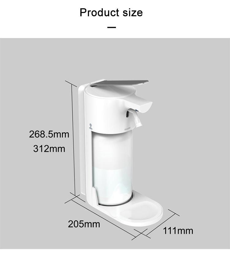 Saige 1200ml High Quality Wall Mounted Alcohol Spray Manual Soap Dispenser