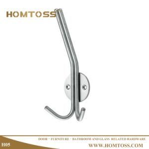 Bathroom or Washroom Public Coat Hanger Stainless Steel Coat Hook (H05)
