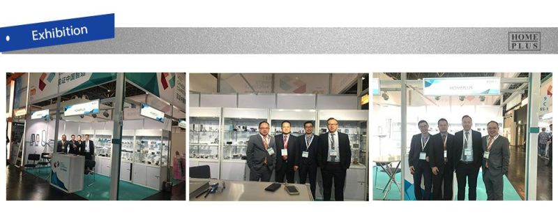 Newest Durable Stainless Steel Layer Glass Shelf