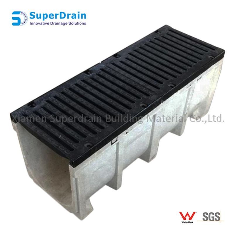 Polymer Concrate Floor Drain Channel Linear Drain System