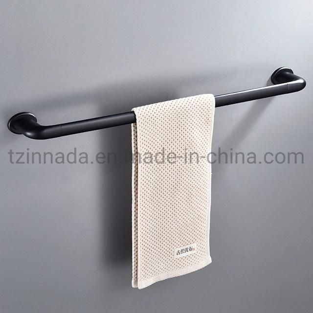 Wall Mounted Bathroom Accessories Tissue Paper Roller Brass Matt Black Paper Holder (NC6581-MB)