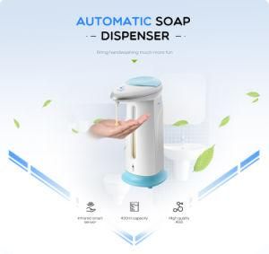 330ml ABS White Freestanding Infrared Smart Sensor Touchless Liquid Soap Dispenser