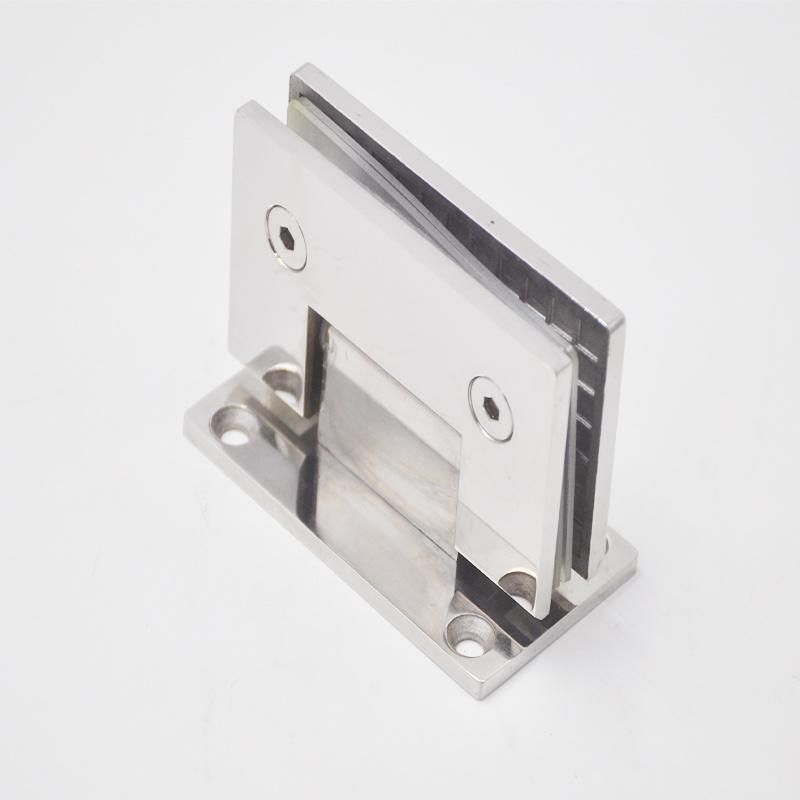 3h Inc High Quality Shower Door Hinge 304 Stainless Steel Mirror Finished Bathroom Glass Door Hinge