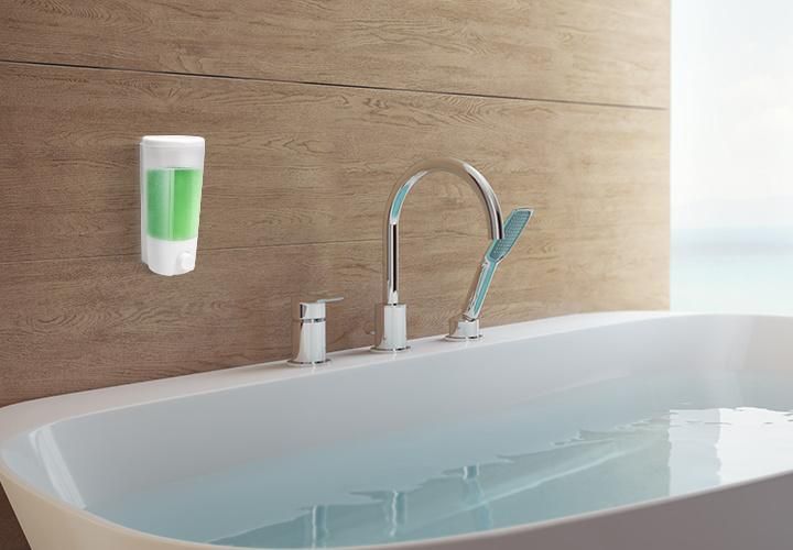 Factory Wall Mounted Manual Soap Dispenser in Bathroom