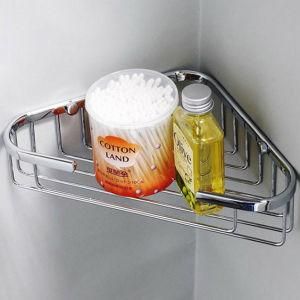 Wall Mounted Brass Shower Basket or Corner Basket