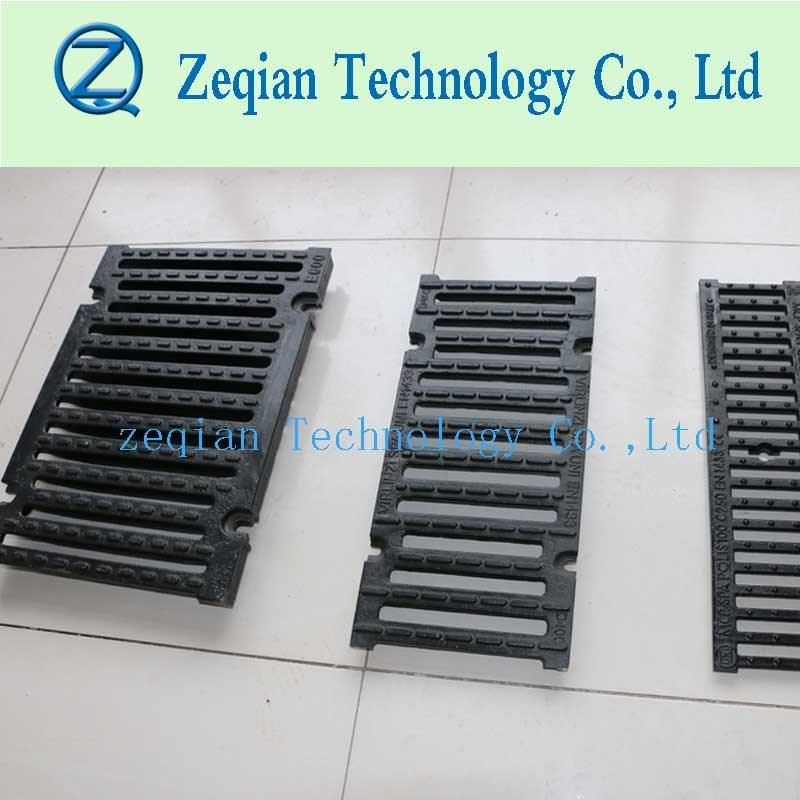 Polymer Concrete Linear Drain/Shower Drain with Ductile Iron Cover
