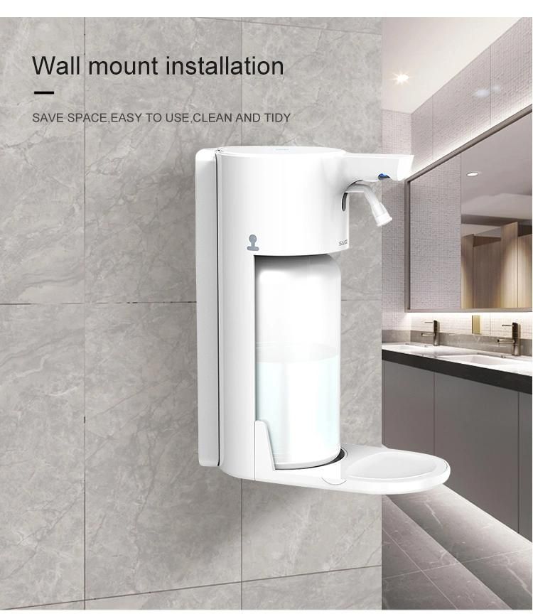 Saige 1200ml High Quality Wall Mounted Automatic Sensor Alcohol Liquid Spray Dispenser