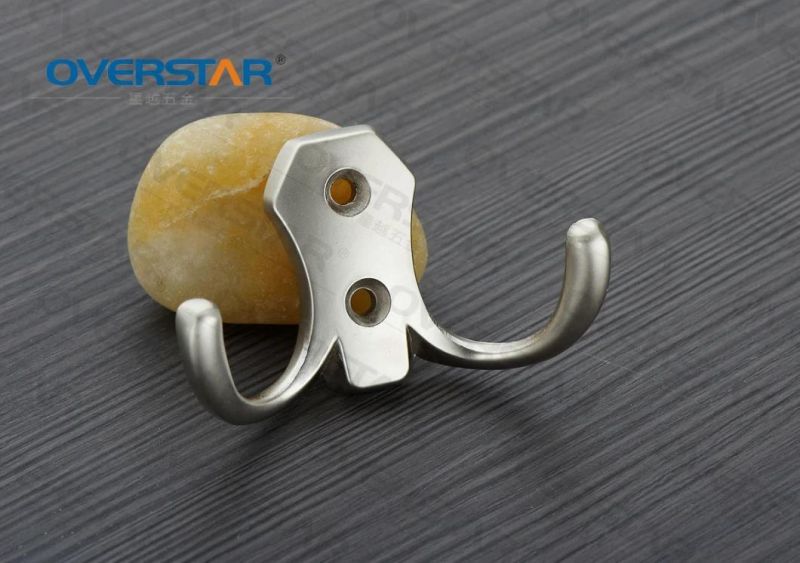Zinc Alloy No PE Bag/Inner Box/Outer Carton Metal Coat Hook Furniture Accessories with RoHS