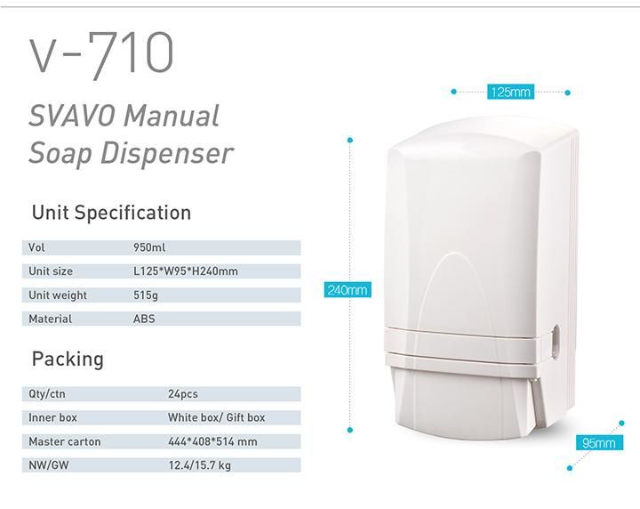 Large Capacity Shower Room Shampoo Dispenser