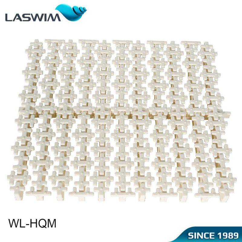 Swimming Pool Overflow Grating Flexible White Gratings