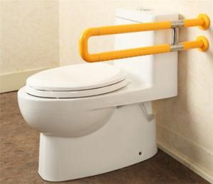 Nylon and stainless Steel Tube Bathroom Toilet Grab Bar for The Elderly