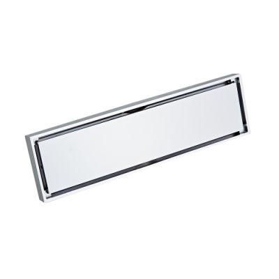 High Quality Chrome Invisible Tile Insert Floor Drain with Anti-Odor