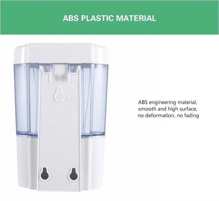 700ml Wall Mount Automatic Dispenser Pump Touch Free Soap Dispenser Lotion Pump Hand Sanitizer Dispenser