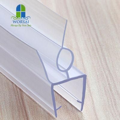 Shower Glass Door Seal Waterproof Shower Glass Rubber Seal