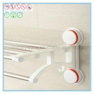 Stainless Steel Bathroom Shelf with Towel Rack