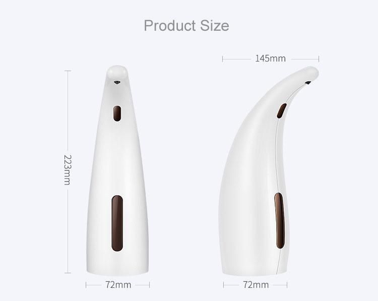 High Quality 300ml Bathroom ABS Plastic Alchohol Hand Santizer Dispenser