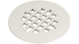 Plastic White Snap-on Strainer, 4-1/4&quot;