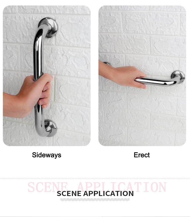 Grab Bar Stainless Steel Bathroom Disable People Elderly Bathtub Handrail Safety Handle Bars