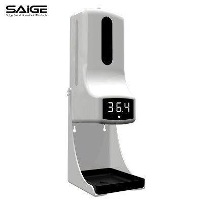 Saige 1000ml K9 PRO Thermometer Temperature Measuring Soap Dispenser