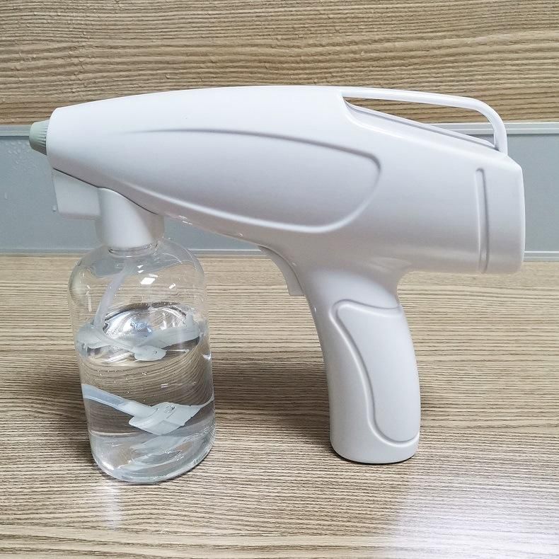 Yj-02 Blue Light Gun Shape Sprayer with Mist Jet Spray Adjustable Spout House Cleaning Sprayer