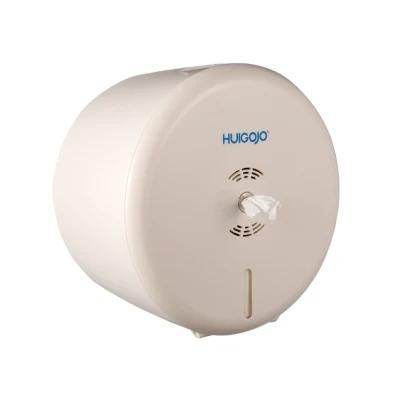 Toilet Wall Mounted Center Pull Tissue Roll Dispenser with One-at-a-Time Dispensing Design