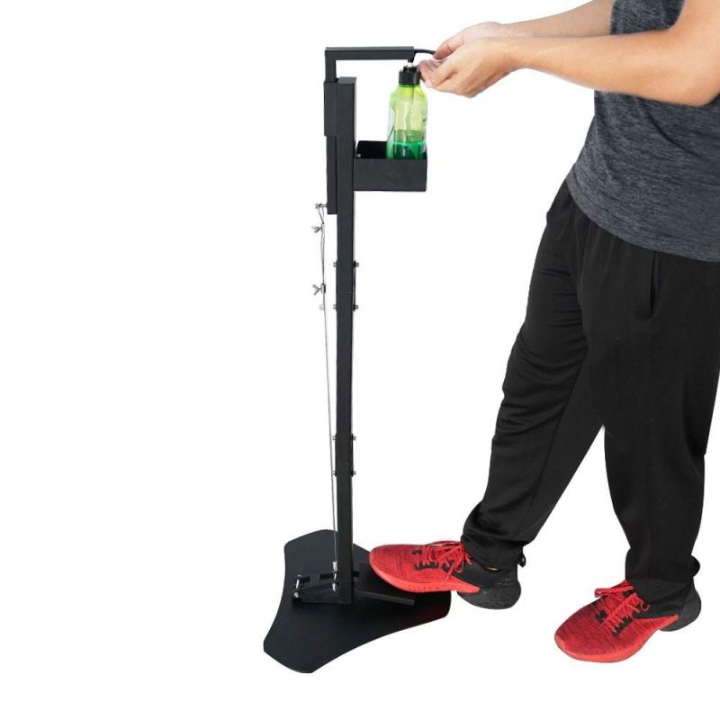 Floor Stand Foot Operated Hand Sanitizer Liquid Soap Dispenser