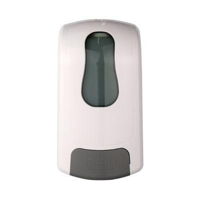 Restroom Wall Mounted ABS Plastic 1000ml Manual Liquid Soap Dispenser