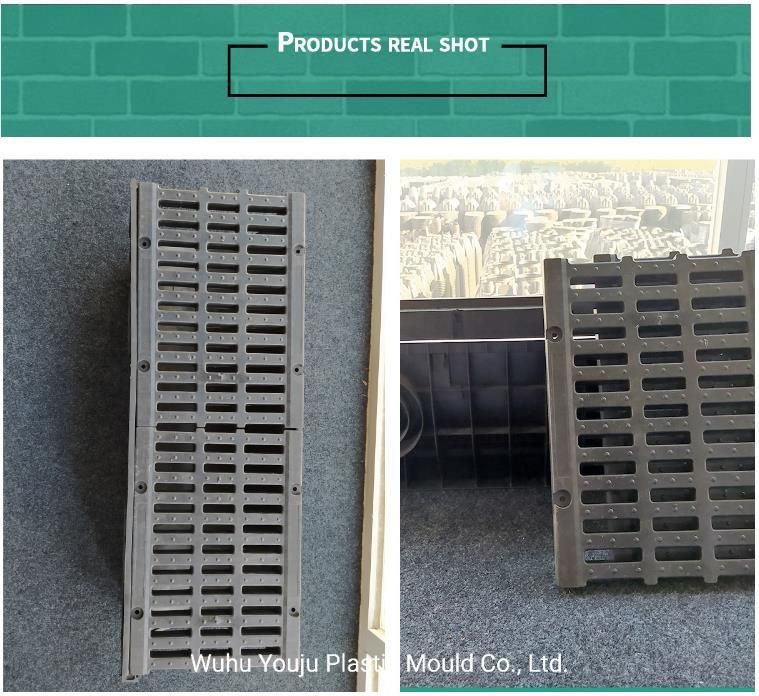 Factory Direct Sale Plastic Drainage Channel Polypropylene Linear Drainage Ditch Board/ Gutterway Drainage Covers Grating with Grate Value
