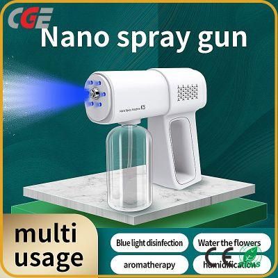 Blue Ray Mini Portable Multifunction Electric Trigger Sprayer Handheld Atomizer Nano Gun