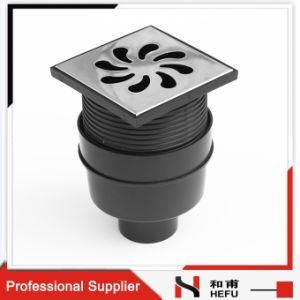 Supply Waste Pipe Connector Bathroom Dual-Channel Stainless Steel Plastic Floor Drain
