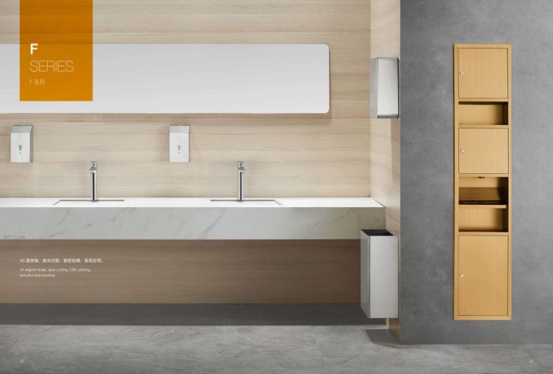 Big Sale Bathroom Accessories Stainless Steel F Series Hand Dryer Dispenser