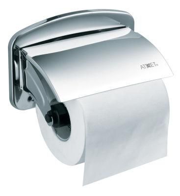 Stainless Steel Paper Dispenser Paper Holder with Cover for Washroom
