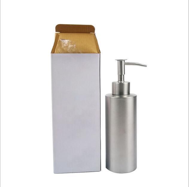 Silver Soap Bottle with Foamer Pumps for Home Bathroom Hotel
