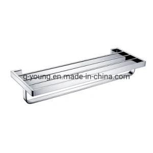 Hotel Stainless Steel Towel Rack Bathroom Shelf