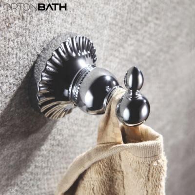 Ortonbath 5 PCS Bathroom Hardware Set Includes 24 Inches Adjustable Towel Bar, Toilet Paper Holder, Towel Ring Bathroom Accessories Kit