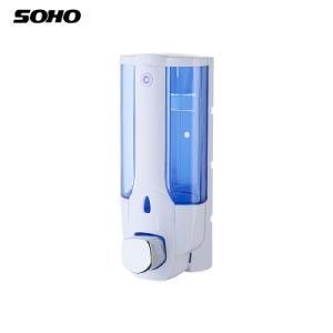 350ml Modular Manual Double Head Liquid Soap Dispenser Customized Color