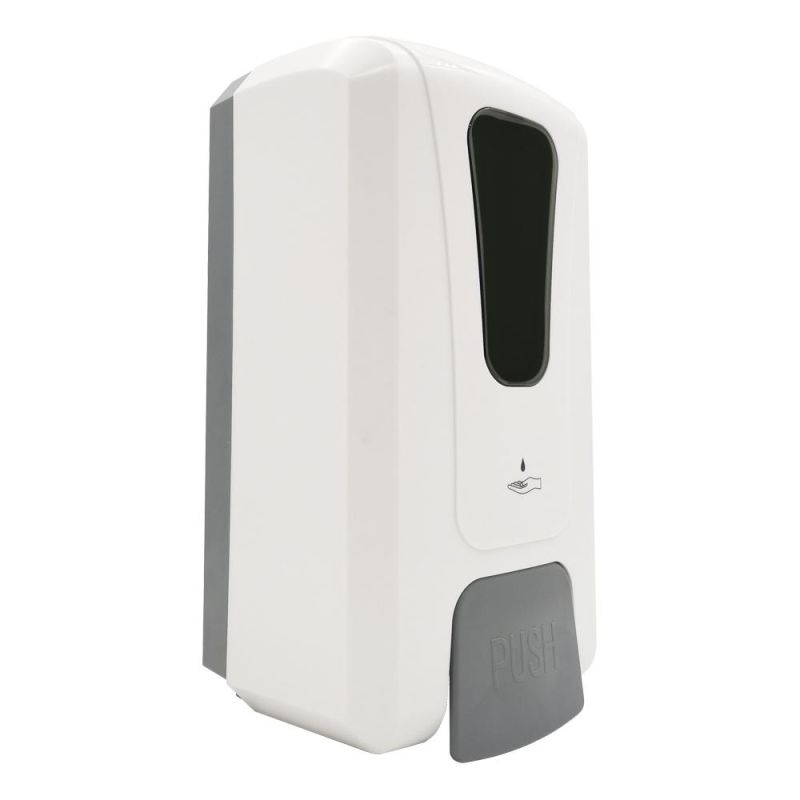 ABS Plastic Manual Single Press Push Spray Alcohol Wall Hand Sanitizer Liquid Soap Dispenser