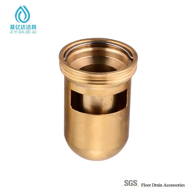 Plastic Tee Pipe Square Shape Brass Durable Floor Drain