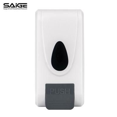 Saige 1000ml Wall Mounted ABS Plastic Manual Liquid Dispenser